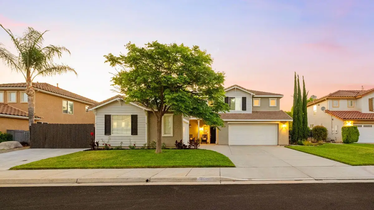 Front exterior of 40235 Sequoia Street, a two-story home in Murrieta